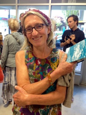Artist Claire Moore, 55, individualistic in her approach to style. She loves colour and texture and doesn’t hesitate to pair the unexpected.
